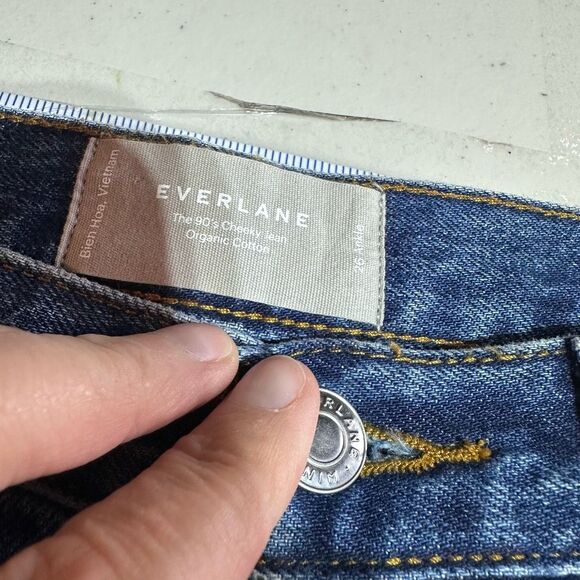 Everlane‎ The ’90s Cheeky Jean Size 26 Ankle Size 2 - Picture 8 of 14